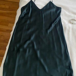 Banana Republic Bliss Silk V-neck Dress NWT Size L